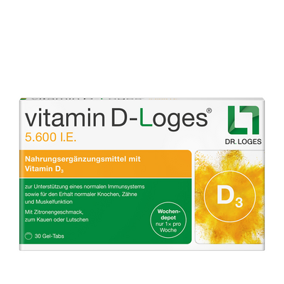 VITAMIN D-LOGES 5.600 I.E. Wochendepot Kautabl.