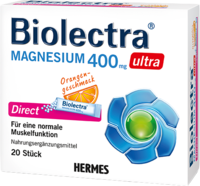 BIOLECTRA Magnesium 400 mg ultra Direct Orange