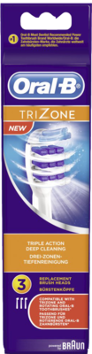 ORAL-B TriZone Aufsteckbürsten 3er