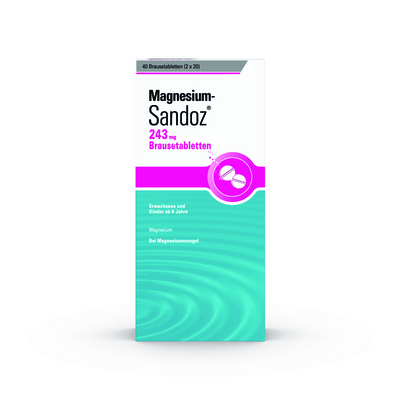 MAGNESIUM SANDOZ 243 mg Brausetabletten