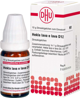 HEKLA lava e lava D 12 Globuli