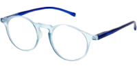 LETTORI Classic town Lesebrille 3,0 matt hellblau