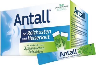 ANTALL bei Reizhusten und Heiserkeit Liquid Sticks