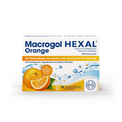 MACROGOL HEXAL Orange Plv.z.Her.e.Lsg.z.Einn.Btl.