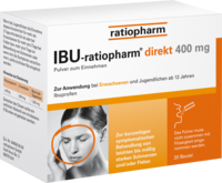 IBU-RATIOPHARM direkt 400 mg Pulver zum Einnehmen