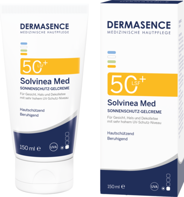 DERMASENCE SolvineaMed Sonnensch.Gelcreme LSF 50+