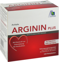 ARGININ PLUS Vitamin B1+B6+B12+Folsäure Filmtabl.