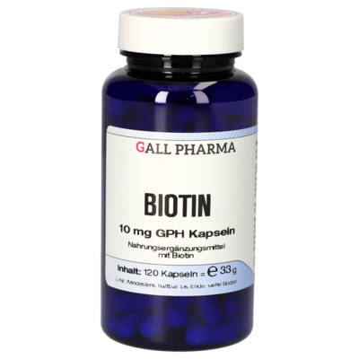 BIOTIN 10 mg GPH Kapseln