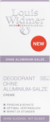 WIDMER Deodorant o.Aluminium-Salze Creme o.P.