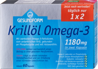 GESUNDFORM Krillöl 1180 mg Antarktis Kapseln