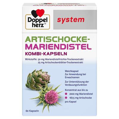 DOPPELHERZ Artischocke-Mariendistel system Weichk.