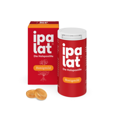 IPALAT Halspastillen honigmild o.Menthol zuckerfr.
