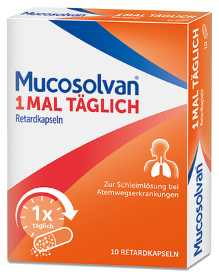 MUCOSOLVAN 1mal täglich Retardkapseln