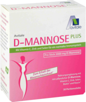 D-MANNOSE PLUS 2000 mg Sticks m.Vit.u.Mineralstof.