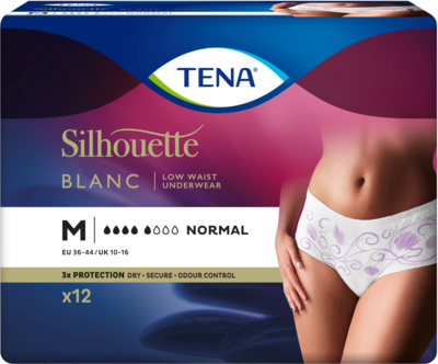 TENA SILHOUETTE normal M blanc Inkontinenz Pants