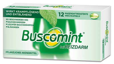 BUSCOMINT bei Reizdarm 0,2 ml magensaftr.Weichkps.