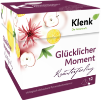 GLÜCKLICHER Moment Tee Pyramidenbeutel