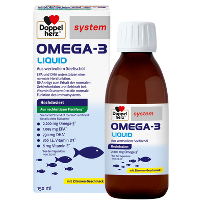 DOPPELHERZ Omega-3 Liquid system
