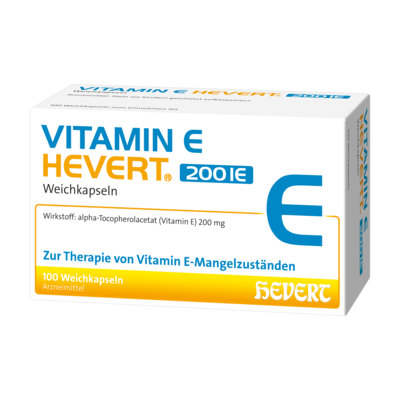 VITAMIN E HEVERT 200 I.E. Weichkapseln