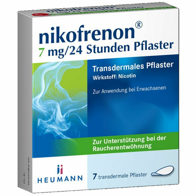NIKOFRENON 7 mg/24 Stunden Pflaster transdermal