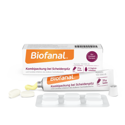 BIOFANAL Kombipackung b.Scheidenpilz Vagtab.+Salbe