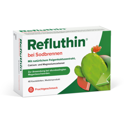 REFLUTHIN bei Sodbrennen Kautabletten Frucht