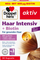 DOPPELHERZ Haar Intensiv+Biotin Kapseln