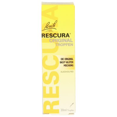 BACHBLÜTEN Original Rescura Tropfen alkoholfrei