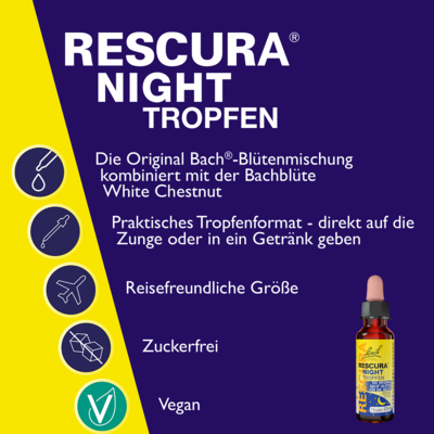 BACHBLÜTEN Original Rescura Night Tro.m.Alkohol