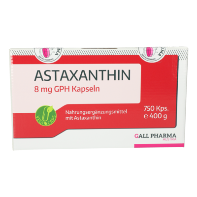ASTAXANTHIN 8 mg GPH Kapseln