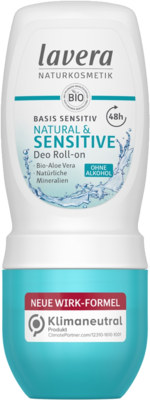 LAVERA basis sensitiv Deo Roll-on natural & sens.