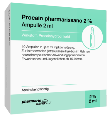 PROCAIN pharmarissano Ampulle 2% 2 ml Inj.-Lsg.