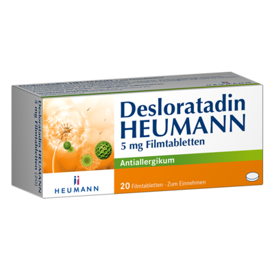 DESLORATADIN Heumann 5 mg Filmtabletten