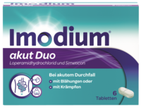 IMODIUM akut Duo 2 mg/125 mg Tabletten