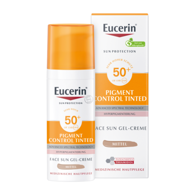 EUCERIN Sun Fluid Pigment Control mittel LSF 50+