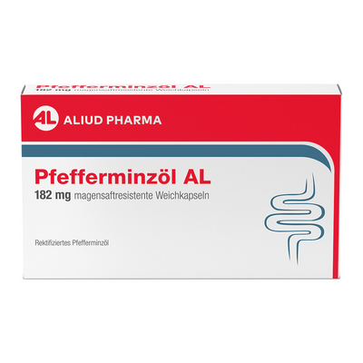 PFEFFERMINZÖL AL 182 mg magensaftres.Weichkapseln