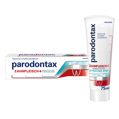 PARODONTAX Zahnfleisch+Sensitivität & frisch.Atem