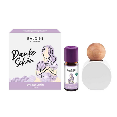 BALDINI Dankeschön Duftset Öl & Vase