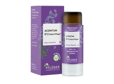 ACONITUM D 12 Globuli Pflüger Globulispender