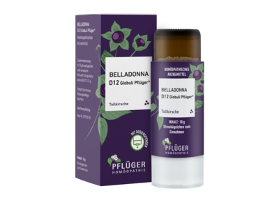 BELLADONNA D 12 Globuli Pflüger Globulispender