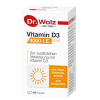 VITAMIN D3 4000 I.E. plus Kapseln
