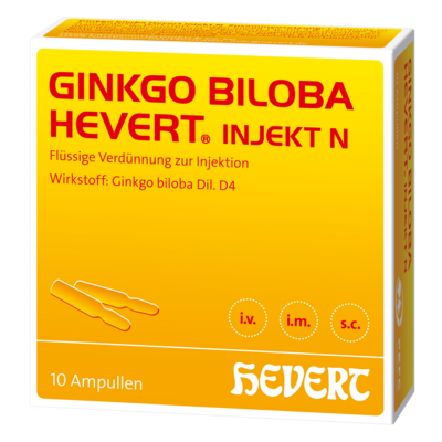 GINKGO BILOBA HEVERT injekt N Ampullen
