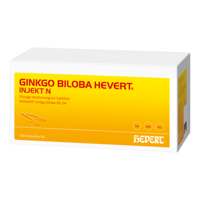 GINKGO BILOBA HEVERT injekt N Ampullen