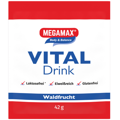 MEGAMAX Vital Drink Waldfrucht Pulver