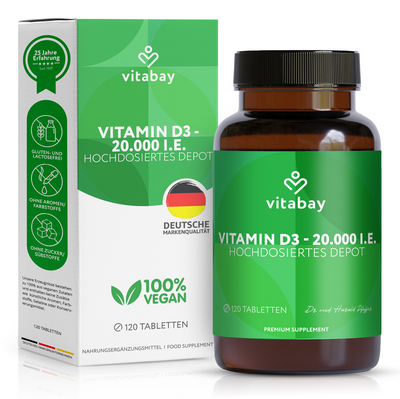 VITAMIN D3 DEPOT 20.000 I.E. Cholecalciferol Tabl.