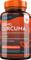 CURCUMA EXTRAKT 500mg schw.Pfeffer+Ingwer veg Kps.