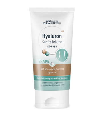 HYALURON SANFTE Bräune Shape Körperpflege Creme