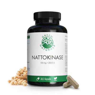 GREEN NATURALS Nattokinase 100 mg vegan Kapseln