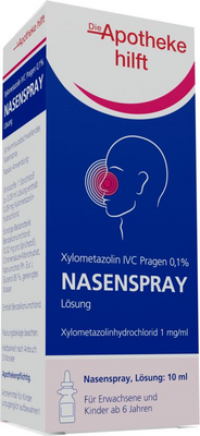 XYLOMETAZOLIN IVC Pragen 0,1% Nasenspray Lösung