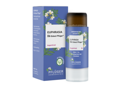 EUPHRASIA D 6 Globuli Pflüger Globulispender